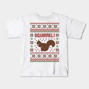 Christmas Vacation SQUIRREL! T-Shirt Ugly sweater Kids T-Shirt